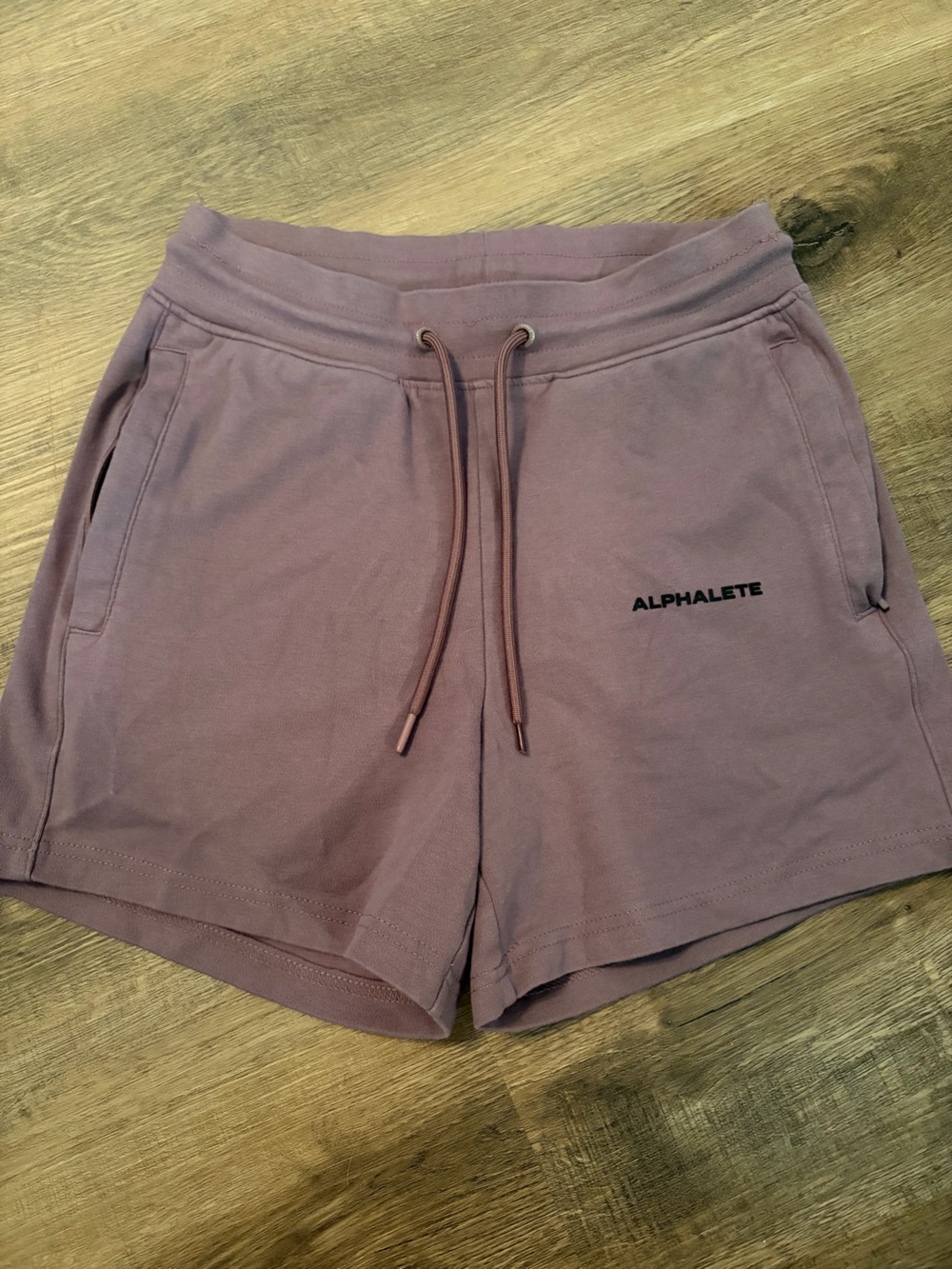 Alphalete Women's Mauve Drawstring Sweat Shorts